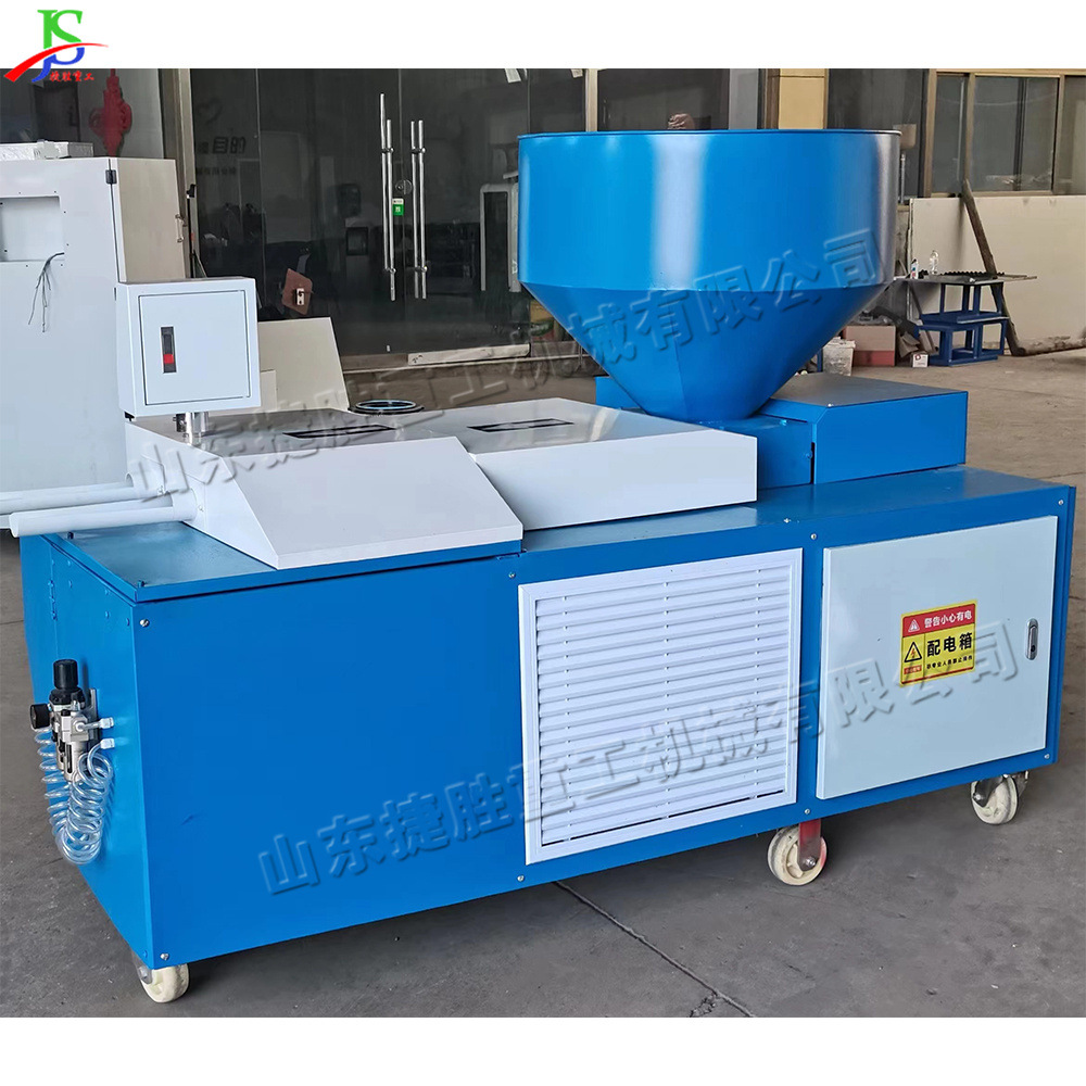 Máquina de formación de bloques de nutrientes de tela no tejida, máquina de prensado de bloques de plántulas de doble canal y máquina de empaque de bolsas de tela degradables agrícolas