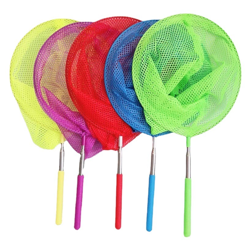 Нержавеющая сталь Детская сетка телескопическая рыболовная сеть насекомых рыболовная сеть рыболовная сеть