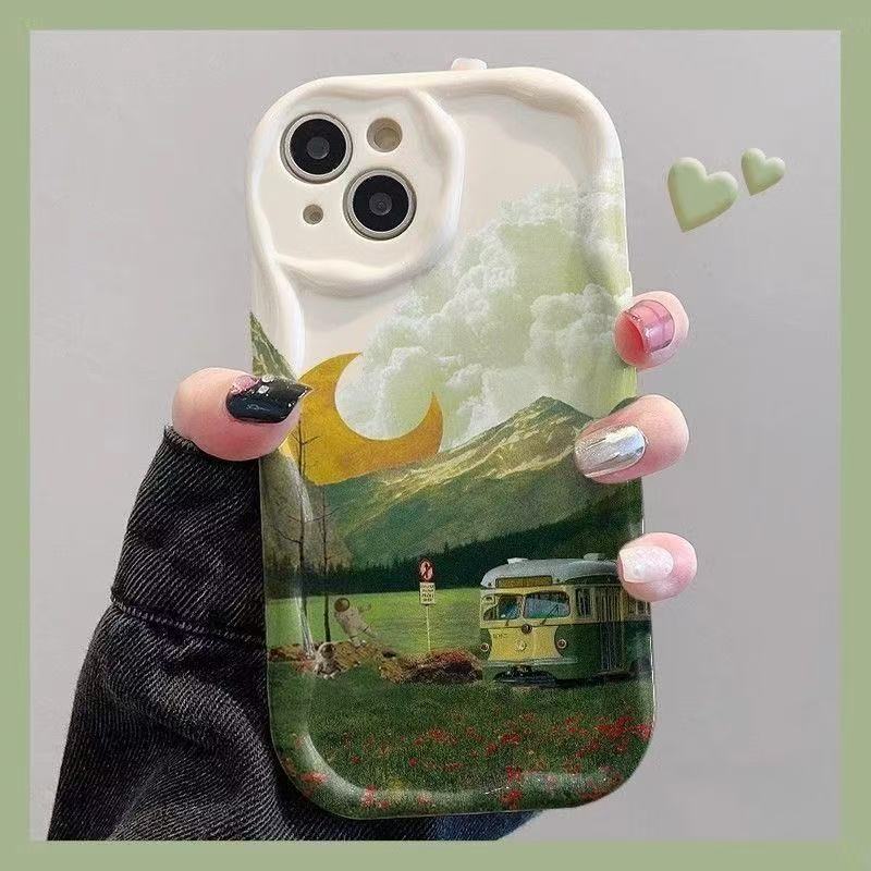 Xingyue Yunhai para Apple 16Promax funda para teléfono móvil Anti-caída iPhone15 Japón y Corea del Sur ins14/13 Europa y América 12