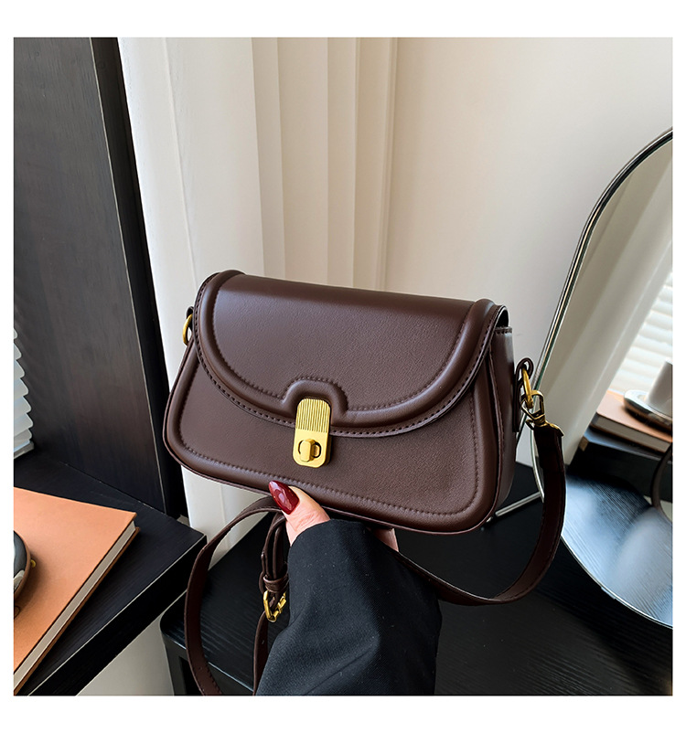 Women's Crossbody Bag Retro Shoulder Bag Small Versatile Handbag_voghion.com