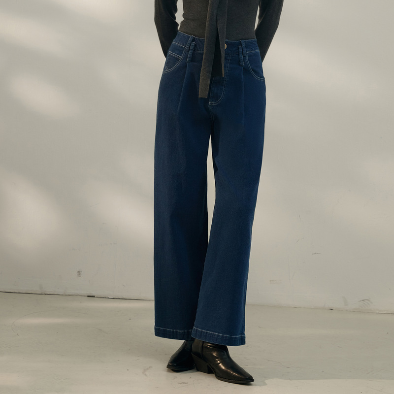 【Clearance Bargain】Women's Jeans Spring New Fashion Versatile Straight-Leg Pants Loose Casual High-Waisted Cropped Pants 【Clearance Bargain】Women's Jeans Spring New Fashion Versatile Straight-Leg Pants Loose Casual High-Waisted Cropped Pants