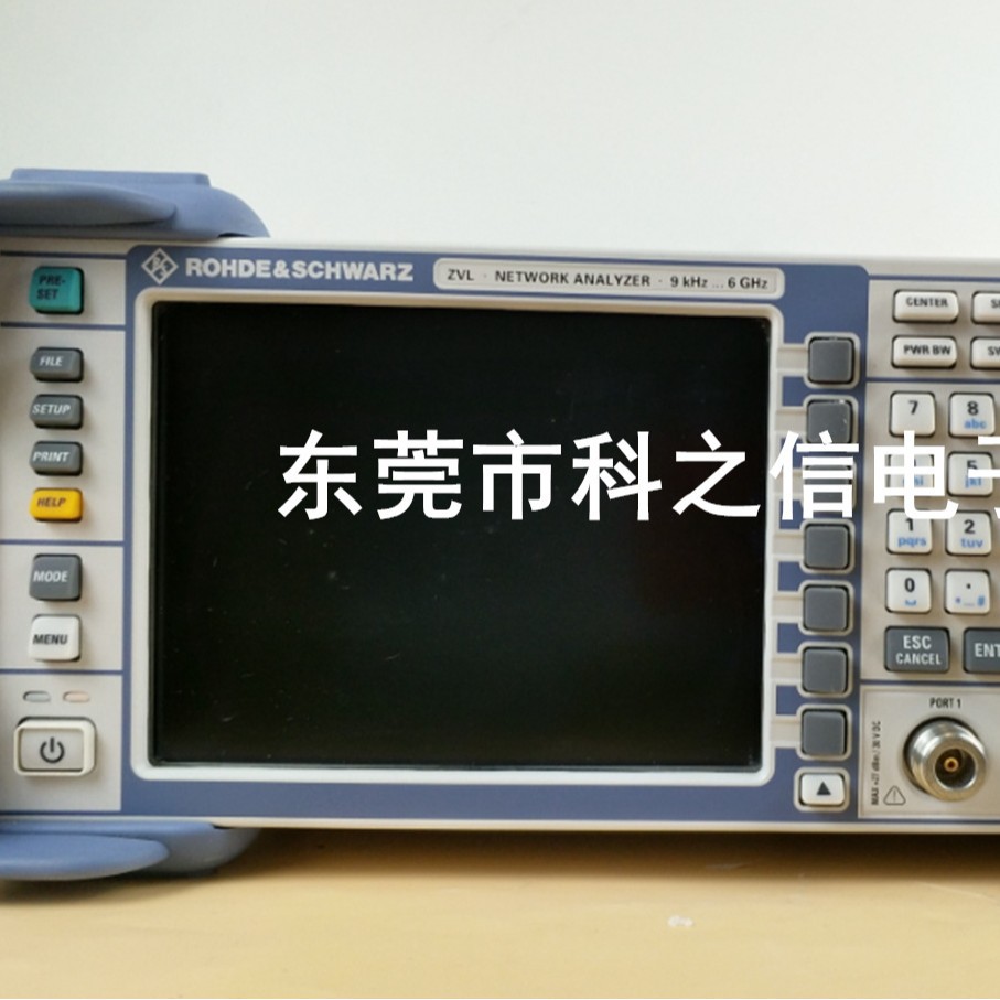 租售R&S罗德与施瓦茨ZVL3 ZVL6 ZVL13矢量网络分析仪