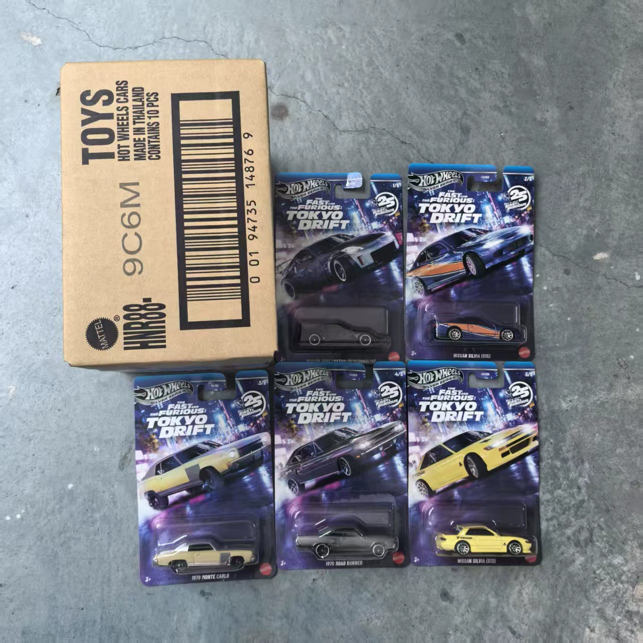 Классическая коллекционная металлическая игрушка Mattel Hot Wheels Car Culture, золотая метка, стандартная серебристая карта 4982 оффлайн оптовая продажа