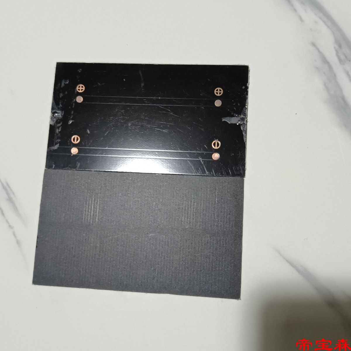 6V發8片多送2片送USB接口太陽能光伏發電板DIY折疊包制作充電10*6
