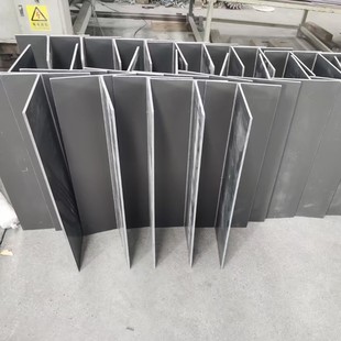 T-Type Partition Pvc Plastic Baffle High-Speed Rail Special Plastic Sheet Cutting and Welding Pvc Hard Board in Various Sizes