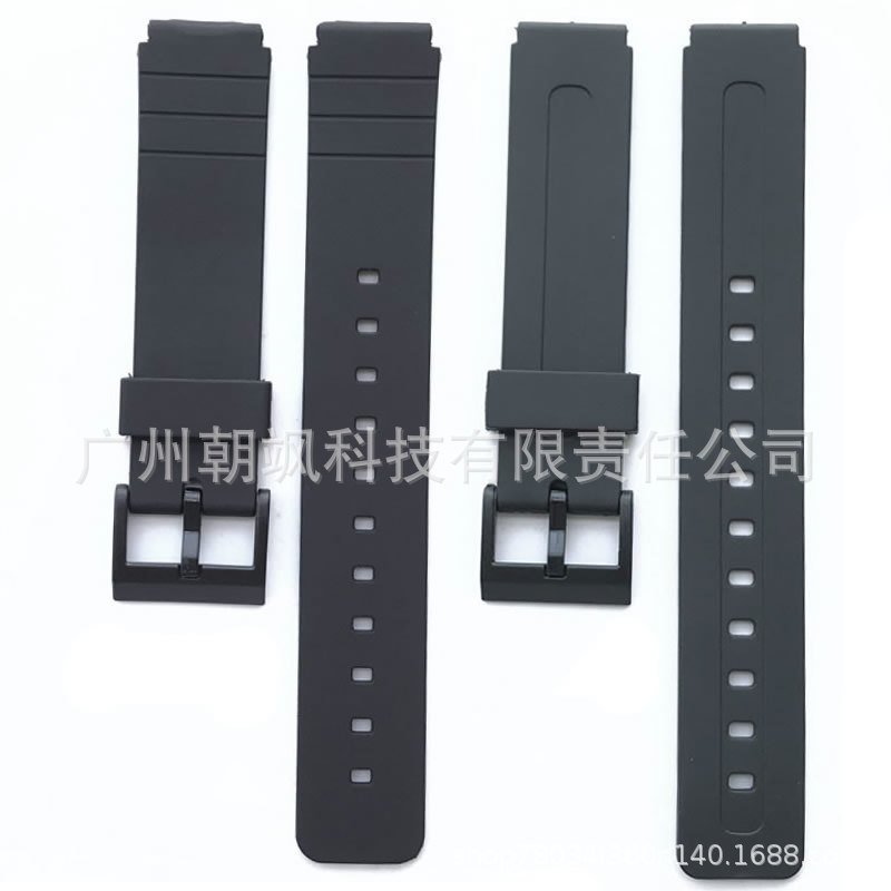 Suitable for Casio Small Black Watch Strap Mq-24 Mw-59 Mq71 Mq-76 Resin Watch Strap 16mm Suitable for Casio Small Black Watch Strap Mq-24 Mw-59 Mq71 Mq-76 Resin Watch Strap 16mm