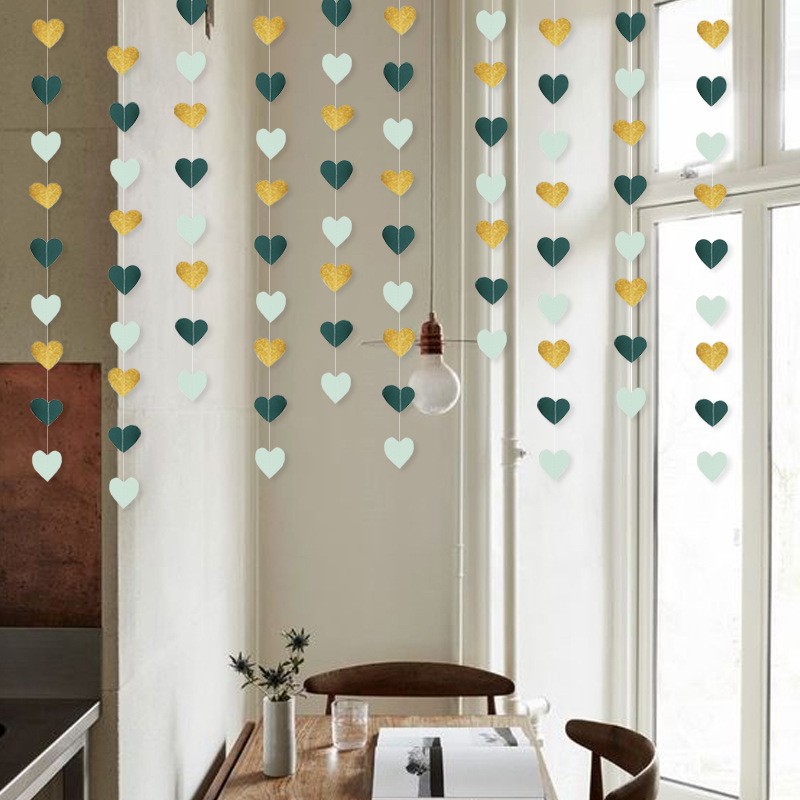 짙은 녹색 + 밝은 녹색 + 밝은 금색