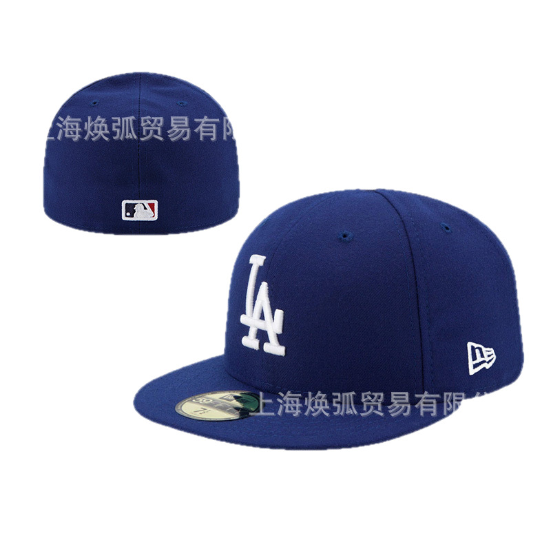 Comercio exterior nuevo tamaño sombrero MLB sombrero de cierre para hombres y mujeres hip hop bordado sombrero de béisbol sombrero solar al aire libre sombrero