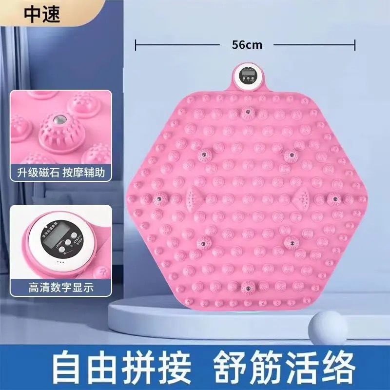 八角形の指の圧力板の足の底のマッサージのクッションは経絡を通して超ジョギングします。|undefined