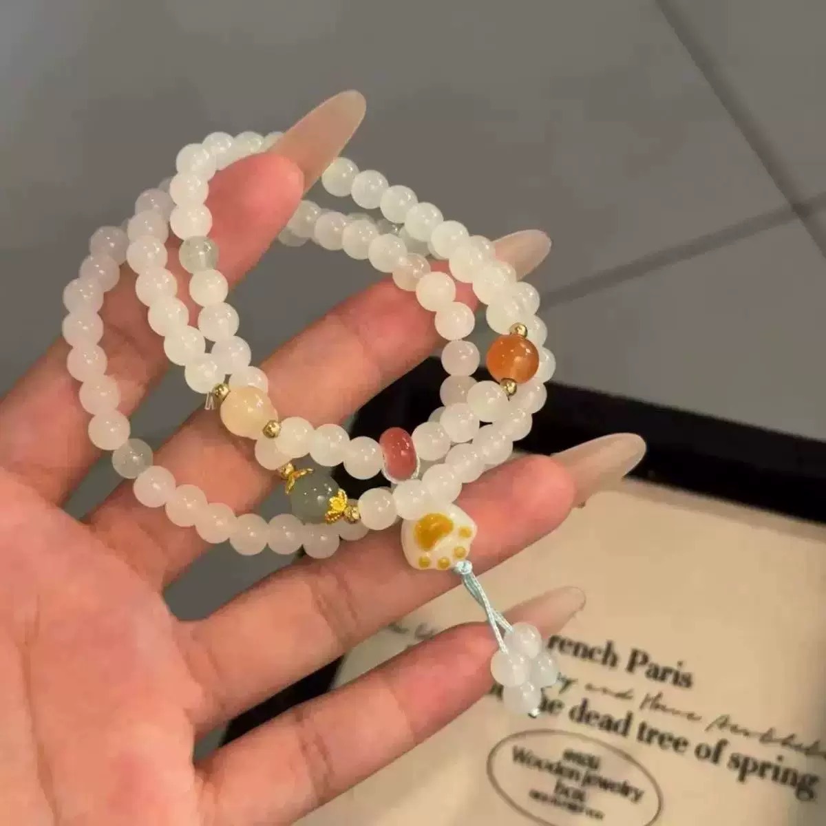 Zen chino cuatro pulseras de diseño de mujeres temperamento exquisito Nafu joyas de mano regalo de vacaciones