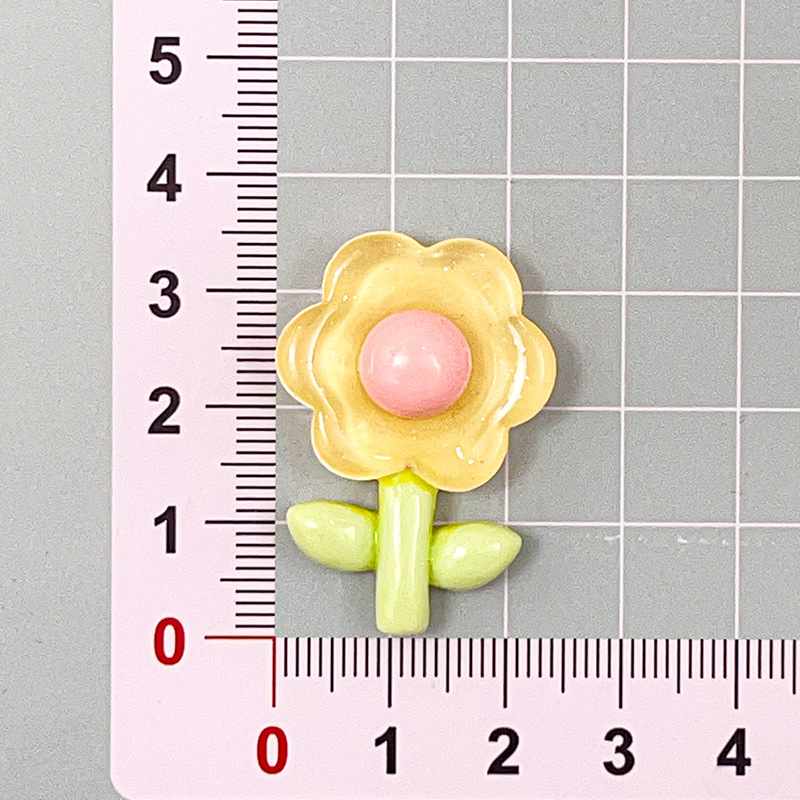 Flor transparente fresca accesorios de resina teléfono móvil shell cargador cubierta protectora accesorios taza agua pegatinas diy accesorios para el cabello material