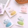 2 new soft glutinous and cute basic cloth art water droplets, wave dots, solid color mixed and match girl small sweet hair accessories