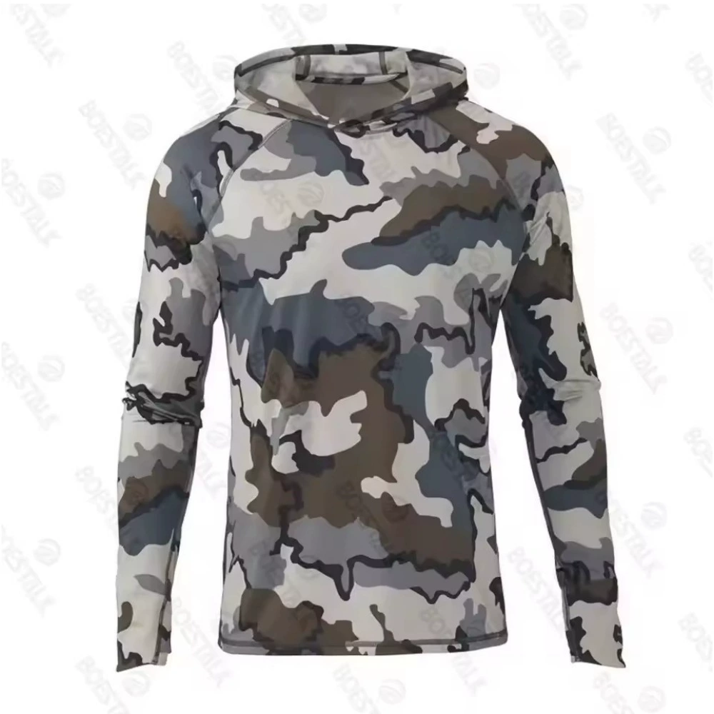Men's hooded UV protection fishing outfit Color 3