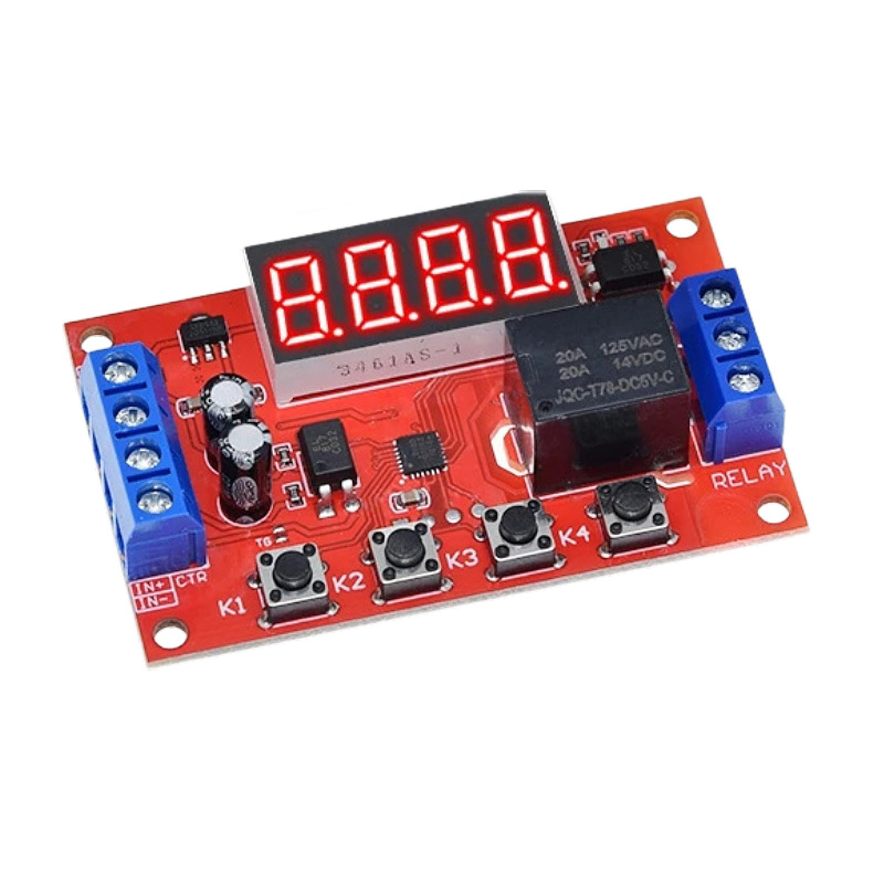 Relay, module for programming, 5v, 12v, 24v