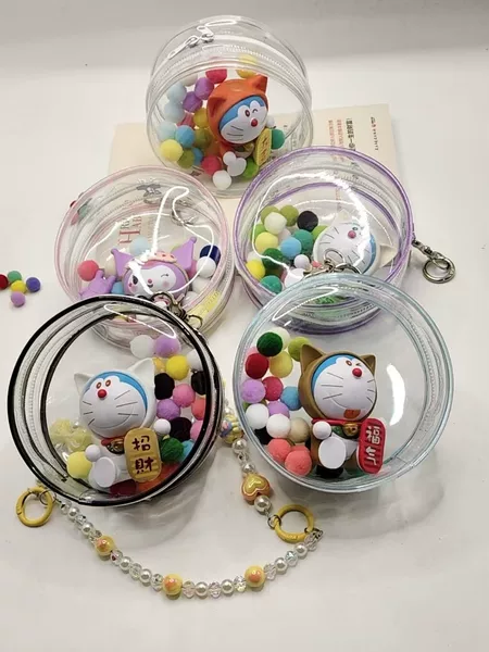New 12cm Baby Bag, Outing Baby Bag, Pvc Transparent Garden Bag, Vinyl Trendy Cotton Doll Pain Bag
