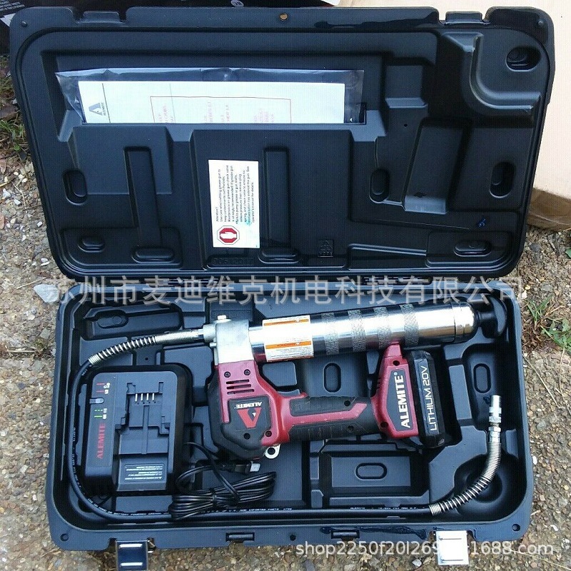 阿勒米特Alemite品牌596-B1型号原装重型电动黄油枪 油脂加油枪