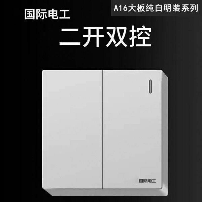 투오픈 듀얼 컨트롤 [화이트 패널 표면 장착]