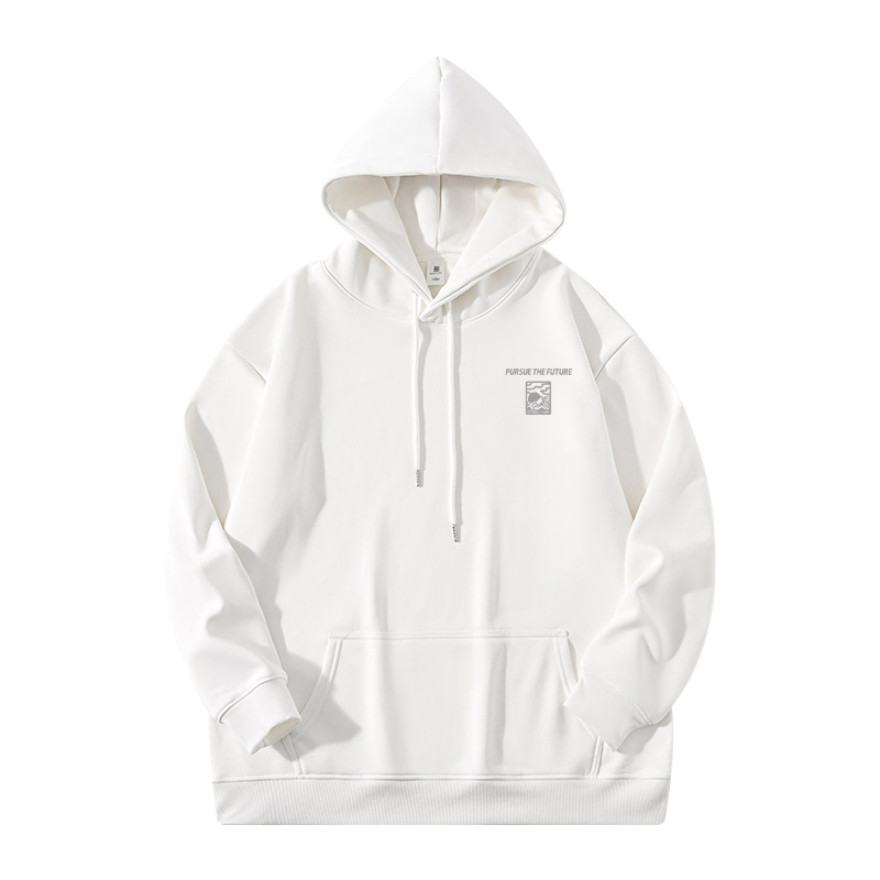 Japón suelto encapuchado otoño y invierno chaqueta de hombre nuevo chaqueta de letras retro hombre chaqueta de marca de moda pesada