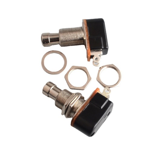 DPDT guitar effects pedal switch footswitch, foot rocker, momentary reset without lock