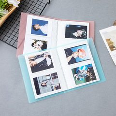 345678彩色磨砂相冊 簡易相冊 插頁 兒童影集 學生相冊 卡片冊