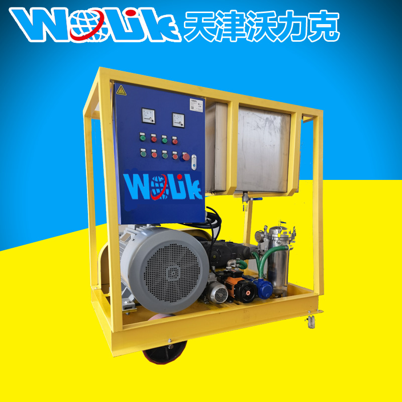 桥梁清洗用1000公斤压力混凝土拉毛机工业铸件清洗高压清洗机