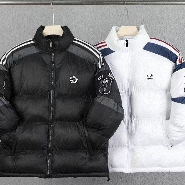 A Brand's 2026 Autumn and Winter New Original Letter Embroidery Unisex Reversible Cotton Jacket, Same Style as Jennie, Warm