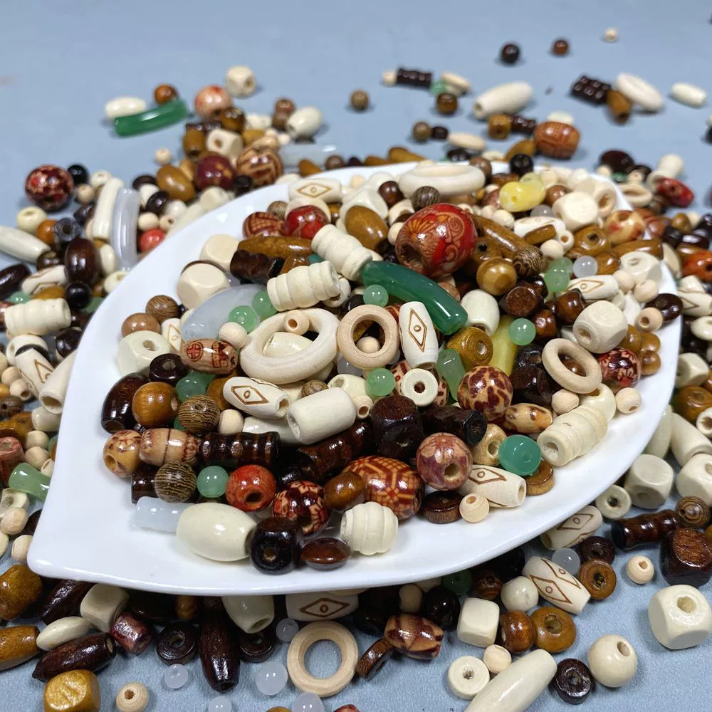 Новые бусины в стиле шинуазри, смешанные и подходящие друг к другу, аксессуары для браслетов ручной работы из бисера с отверстиями, свободные украшения из бисера