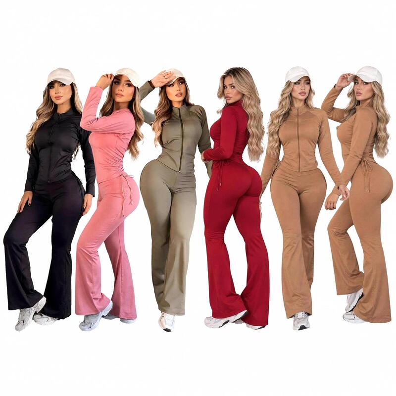 Foreign Trade Fashion Yoga Set, Naked-Feel High-Elastic Fitness Waist-Cinching Outfit, Casual Running Sports Set Q6300 Foreign Trade Fashion Yoga Set, Naked-Feel High-Elastic Fitness Waist-Cinching Outfit, Casual Running Sports Set Q6300