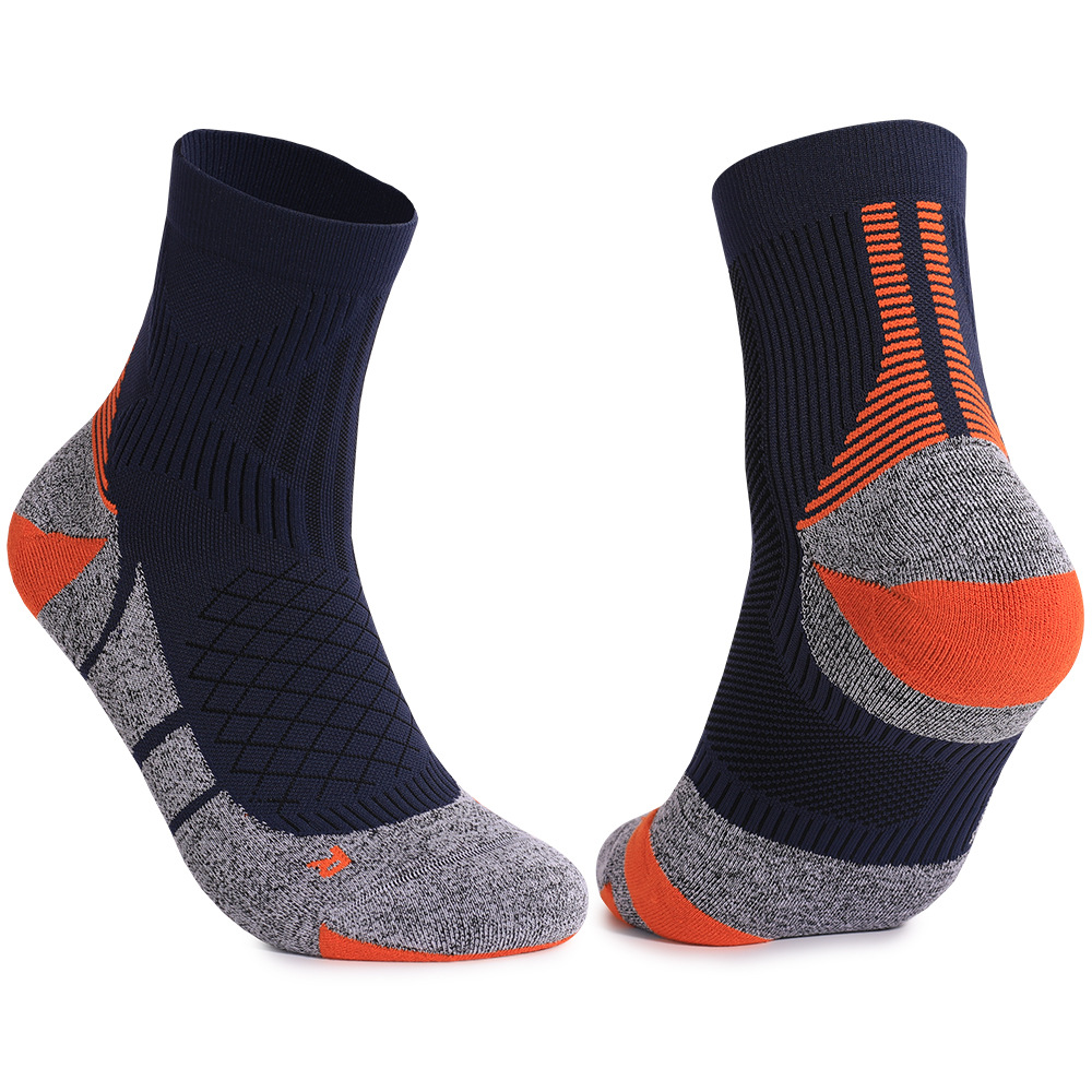 Calcetines deportivos para hombre y mujer, calcetines de running de tubo corto resistentes al desgaste, absorbentes del sudor, transpirables, antiolor, antibacterianos, calcetines de bádminton personalizados.