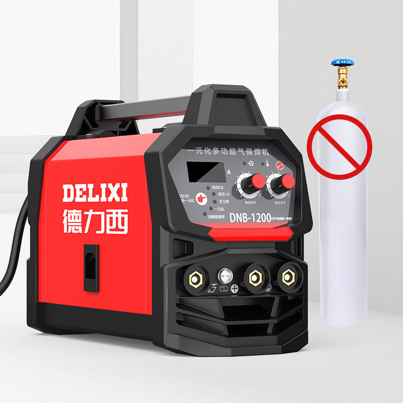 Delissi 220v al aire libre sin gas máquina de soldadura de alta potencia 270 sin dióxido de carbono image 2