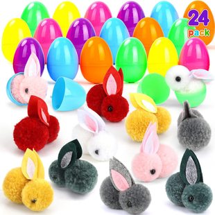 Creative Upgraded Easter Bunny Surprise Egg 24-Piece Set Kidsren's Gift Easter Basket Eggs