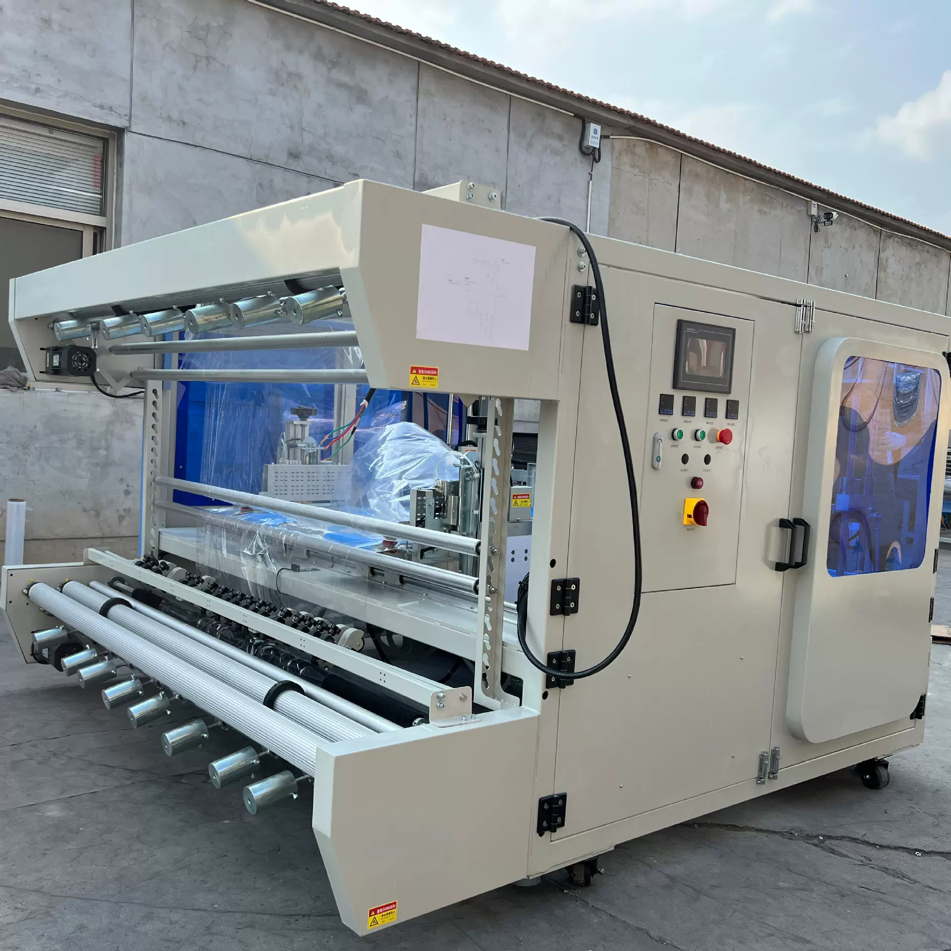 门板床垫塑封机包装机双边封塑封机热收缩包装机热缩机源头工厂