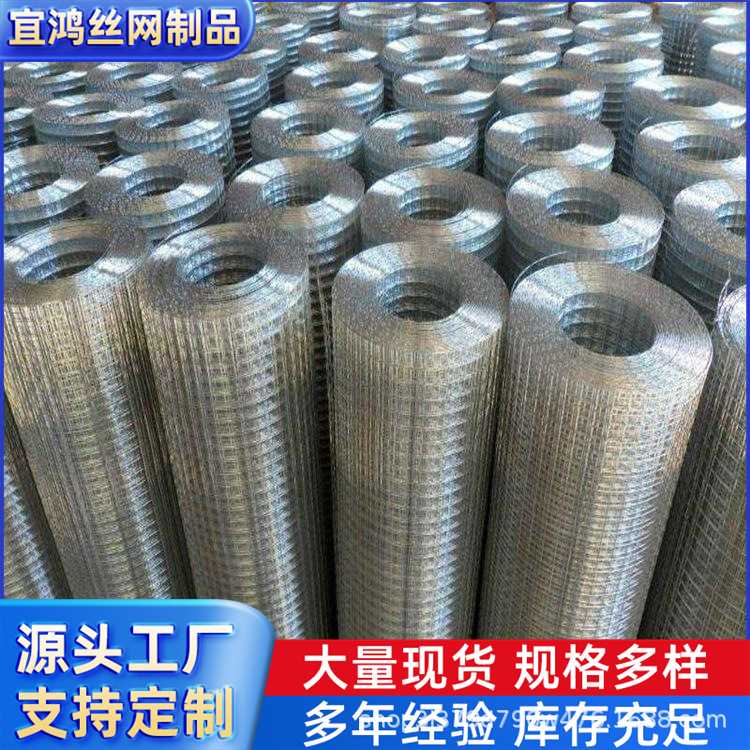 养殖铁丝网保温挂墙网抹灰抹墙防裂铁丝网镀锌电焊网圈地围栏网