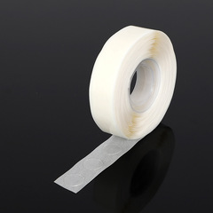 卸売り10mm 500粒一巻点糊礼箱化粧品専用点糊透明無痕糊貼り