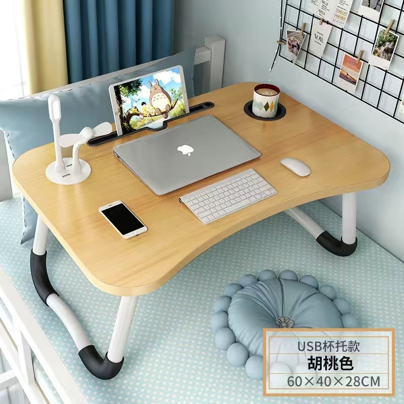 ベッド学習テーブルオフィスコンピュータテーブルバルコニー出窓折りたたみ小さなテーブル学生寮拡大デスク学習テーブル|undefined