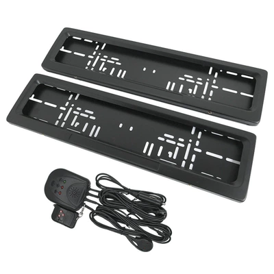 Electric European license plate License plate holder/license plate holder - metal-style