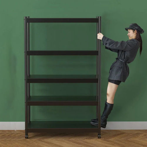 Kitchen storage rack 3-layer microwave oven rack 4-layer floor-standing multi-functional storage multi-layer shelf wholesale