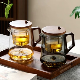 茶壶;飘逸杯;玻璃杯