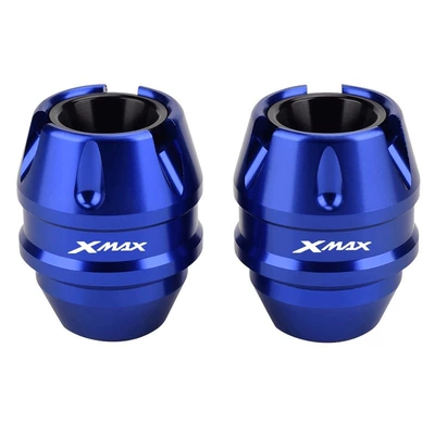 Motorcycle wheel hub Nmax155 Modified Anti-Fall Protection - front-wheel-anti-fall-cup-xmax-blue