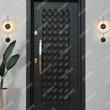 浙江厂家直供印度/尼日利亚爆款防盗入户铁门 外贸热销花型卡门