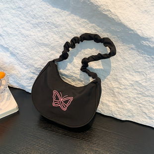 This year's fashionable Korean casual bag 2024 autumn new western style simple ins casual shoulder underarm bag