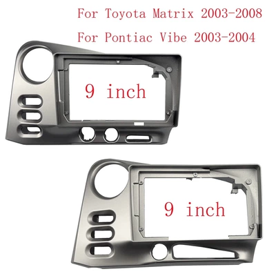 Suitable for 03-08 Toyota Corolla Matrix Central Control Navigation Frame Android Large Screen Frame Dvd Modification Panel