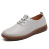 Gray single shoes