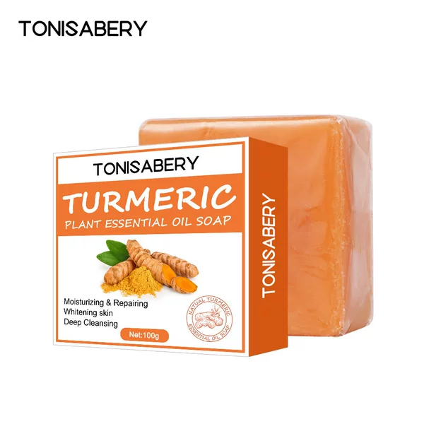 Cross Border 100g Turmeric Soap Ginger Handmade Soap