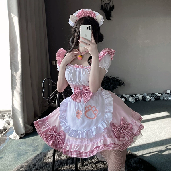 Love Cat Maid Fan