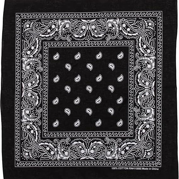 Travel universal scarf hip-hop style, polyester