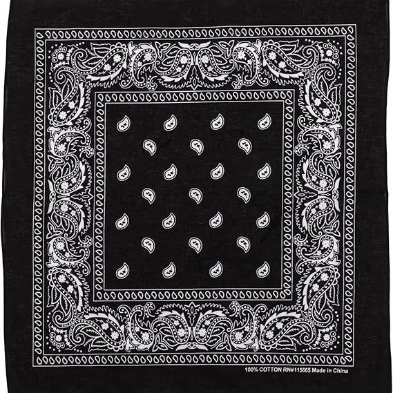 Travel universal scarf hip-hop style, polyester