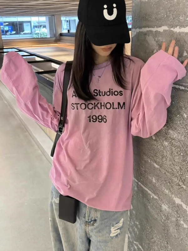 【自家工厂现货】2025年夏季t恤女慵懒风字母印花防晒衣空调罩衣|undefined