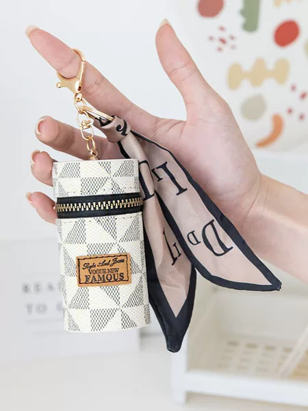 Creative Leather Coin Purse, Retro Vintage Key Bag, Lipstick Bag, Earphone Bag, Small Bag, Pendant, Factory Direct Sale