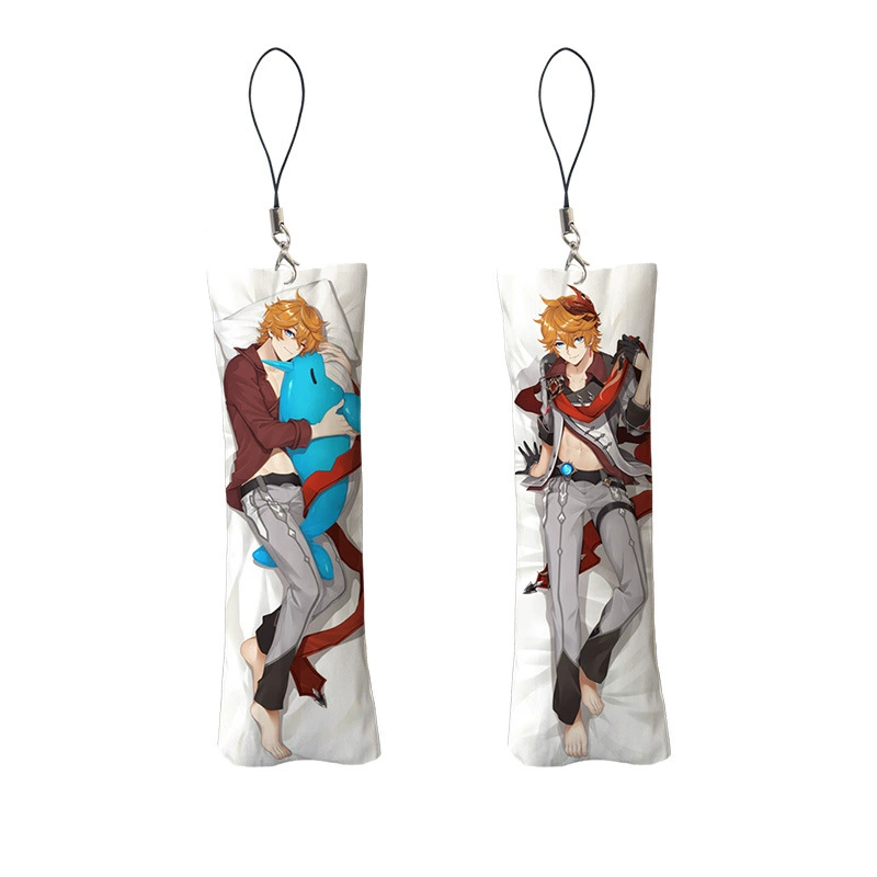 [小抱枕钥匙扣迷你挂件Mini Dakimakura魈钟离八重子书包挂件] → мини-подушка брелок ключей маленький подвесной брелок рюкзачок